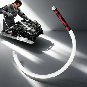 Bendable LED Flashlight Stick - 28" Flexible Design, Built In Stable Power Supply, Clear Bright Illumination, Practical Handheld Lighting Tool Suitable for Vehicle Maintenance, Mechanical Repair And Various Confined Working Corners.graduation gift