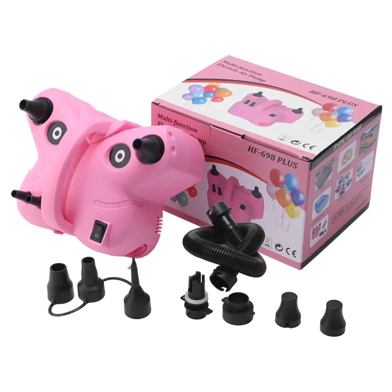 Butterfly latex balloon electric air cylinder electric inflator electric air pump pump