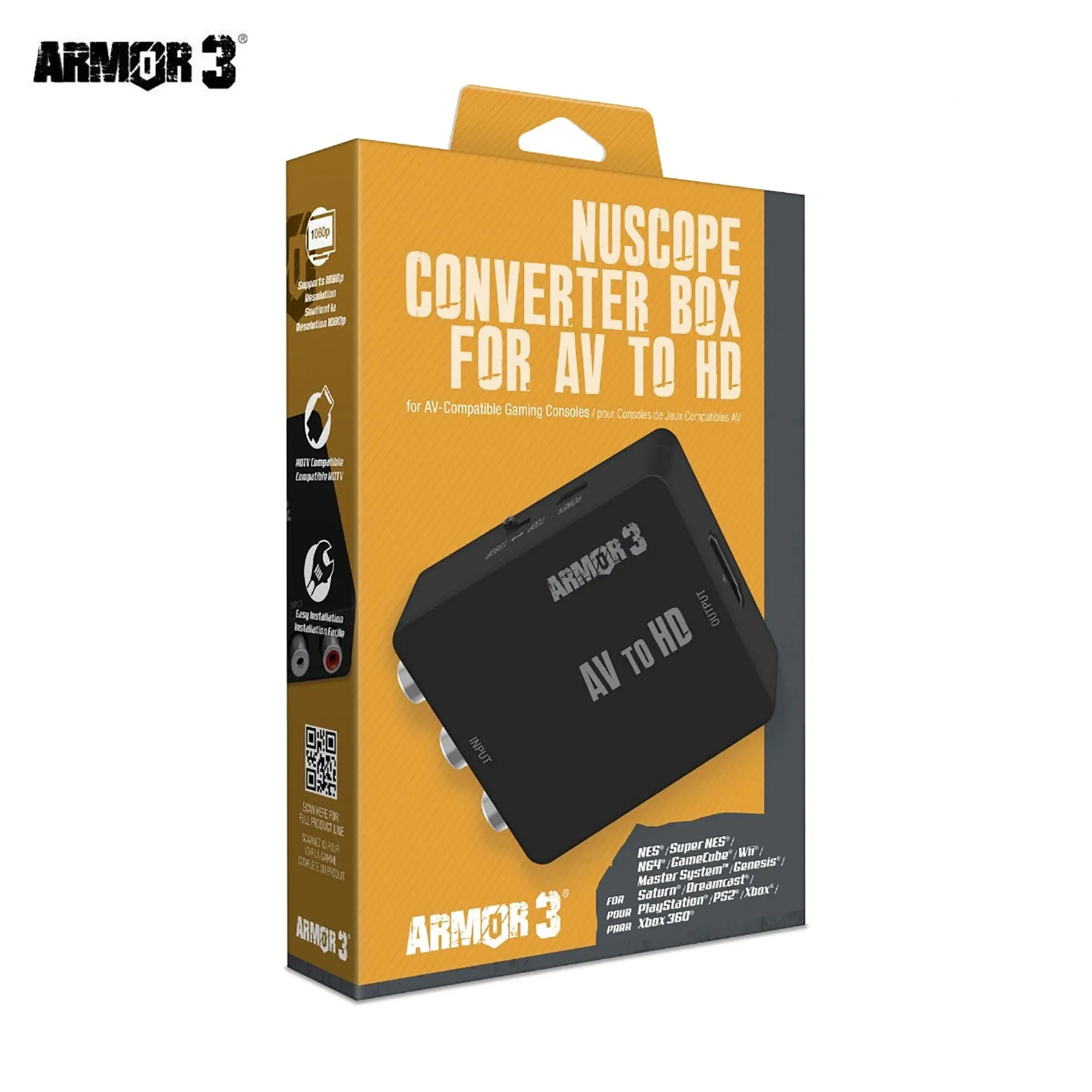 Armor3 "NuScope" AV to HD Converter Box