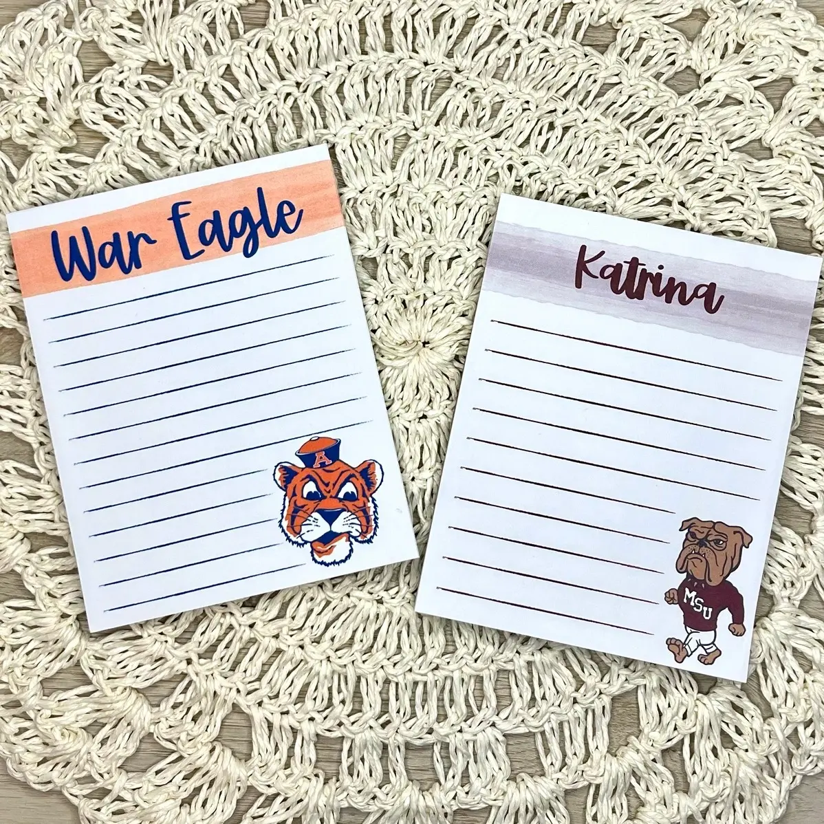 4.25x5.5 Custom Collegiate Notepad