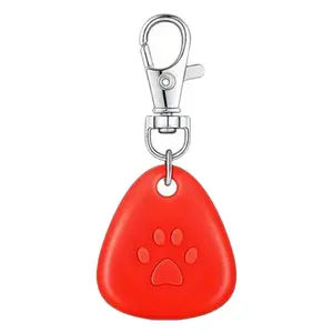 LED Dog Collar Light, Clip-On Dog Safety Light for Night Walking, High Visibility Light Up Dog Collar Accessory for Summer Camping & Hiking, Lightweight for All Pets, Red