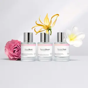 Floral Euphoria Collection, Dossier Originals, Eau de Parfum, 50ml, Rosy Blush, Eternal Bloom, Sunset Haze