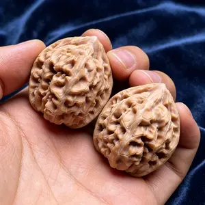 Massage Hand Balls - Unmodified Raw Natural Collectible Chinese Health Balls, Handheld Body Care Toy for Hand Exercise and Gifting