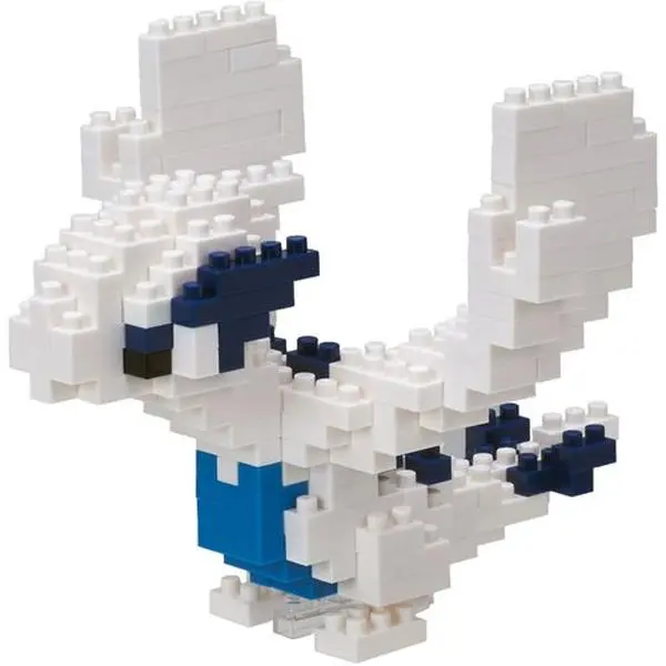 Pokemon Lugia Nanoblock Collectible Construction Set, Building Kit for Collectibles & Entertainment Enthusiasts, Mini Building Sets