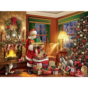 Delivering Gifts (1409pz) - 500 Pieces Delivering Gifts (1409pz) - 500 Pieces