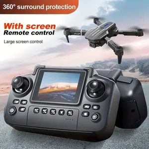 FPV Drone with Built-In HD Screen, Dual Cameras, Multiple Models Available, One-Touch Takeoff & Return, Wi-Fi, Rugged & Drop-Resistant, Ideal for Beginners, Outdoor Camping & Vlogging
