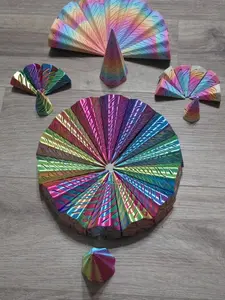 The Chromatic Impossible Vortex Passthrough Unicorn Horn Desk Ornaments & Decoration Multicolor Gift   Decorative