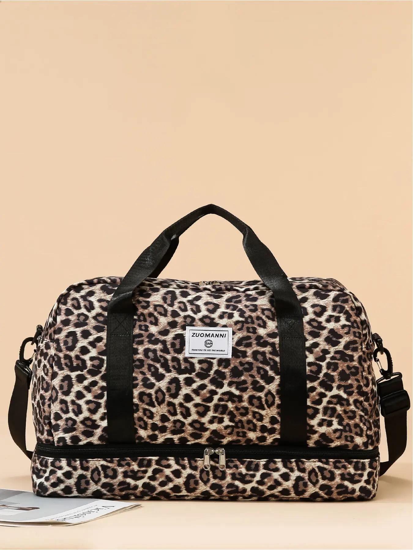 Large Capacity Single Shoulder Travel Duffle Bag, Designed with Separate Shoe Compartment, Perfect for Trips and Outings, Travel Duffels