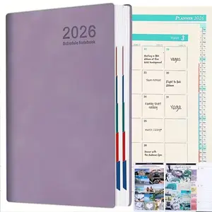 Daily Planner & Calendar Diary, Planner Notebook, Productivity Planner, Weekly Planner, 320 Pages Time Management, 365-Day Discipline Checklist, Perfect New Year's Gift, Ideal for Holidays