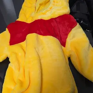 Baby Boys Girls Animal Costume Flannel Rabbit Costume Role Play Hooded Long Sleeve Pajamas Rompers Cosplay Jumpsuits Baby Costumes Cute Animal Outfit Funny Monster Costume Gift