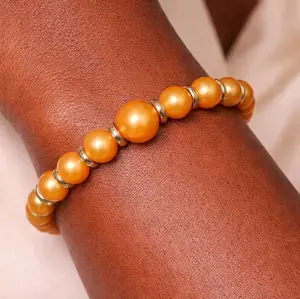 Orange Sherbet 6mm & 8mm