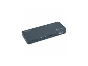 Kensington SD5900T Docking Station - Memory Card Reader - SD, microSD - 149W - Thunderbolt 4 - 4 Displays Support - 3x USB Type-A Ports - USB Type-C - RJ-45 Port - 2x HDMI - 3x DisplayPorts  K35232NA