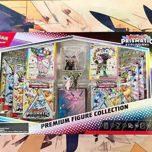 Pokémon Prismatic Evolutions Espeon & Umbreon Premium Figure Collection – Factory Sealed
