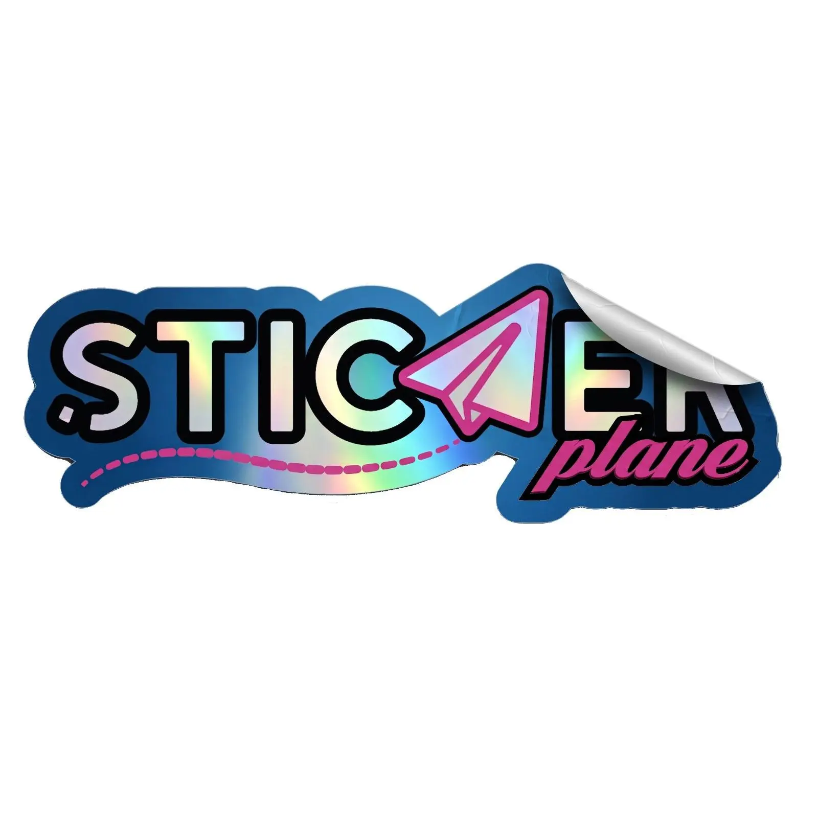 Custom Holographic Stickers, 3" x 3" (50 pack)