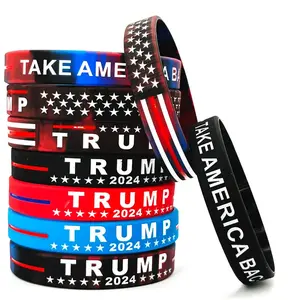 High Quality Trump Silicone Bracelets