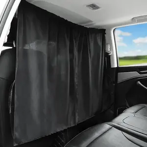 2pcs/set Taxi Car Isolation Curtain Partition Protection Curtain Commercial Vehicle Air Conditioning Sun Shade Privacy Curtain Car Window Shades Car Sunshade Curtains Car Window Sunshades