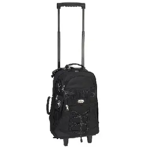 Everest 7045WH-BK 18 in. Telescoping Rolling Backpack
