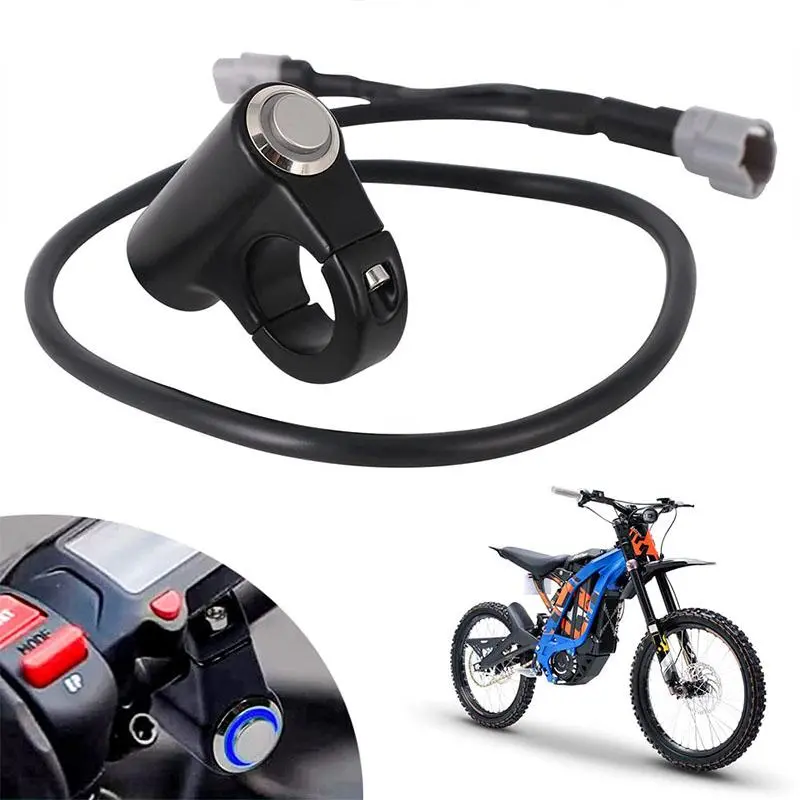 Dirt Bike Surron Headlight Switch Motorcycle Light On Off Switch for Sur Ron Ultra Bee Light Bee X S Talaria Sting MX3 Segway X260 X160 Electric Dirt Bike Motor Parts Accessories On Off Control