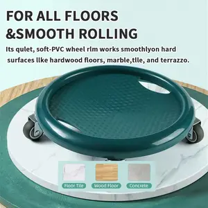 Ab Roller Wheel - 4 Anti-Slip PU Wheels Core Coaster, Adjustable Ab Crunch Trainer, Abdominal Exercise Board, Home Workout Gear & Exercise Equipment for Core Training