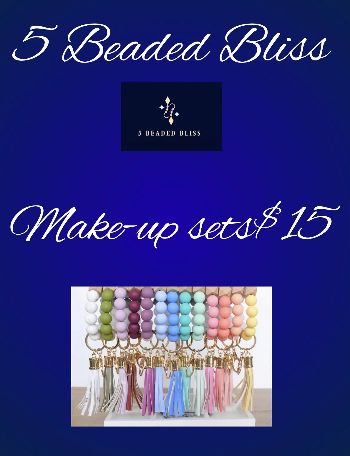Makeup brush set of 5- These are for the fancy gals applying their foundation and shadows