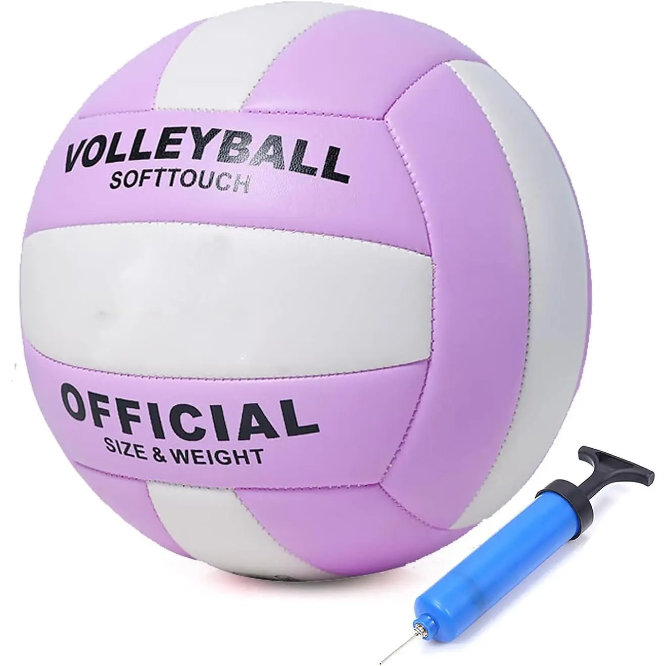 Volleyball Official Ball Thicker PU Waterproof Anti-Explosion 15+ Years    Indoor  Game Outdoor Sand Beach Pool Play Pump Needle