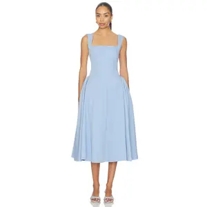 DELFI Madeline Dress in Baby Blue