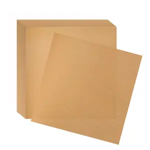 100pcs 8x8 inch Unbleached Parchment Paper Sheets for baking, Squares Precut Brown Non-Stick Baking Parchment Hamburger Patty Paper Liners for Oven, Bread pan, Cakes pans, Air Fryer Liners
