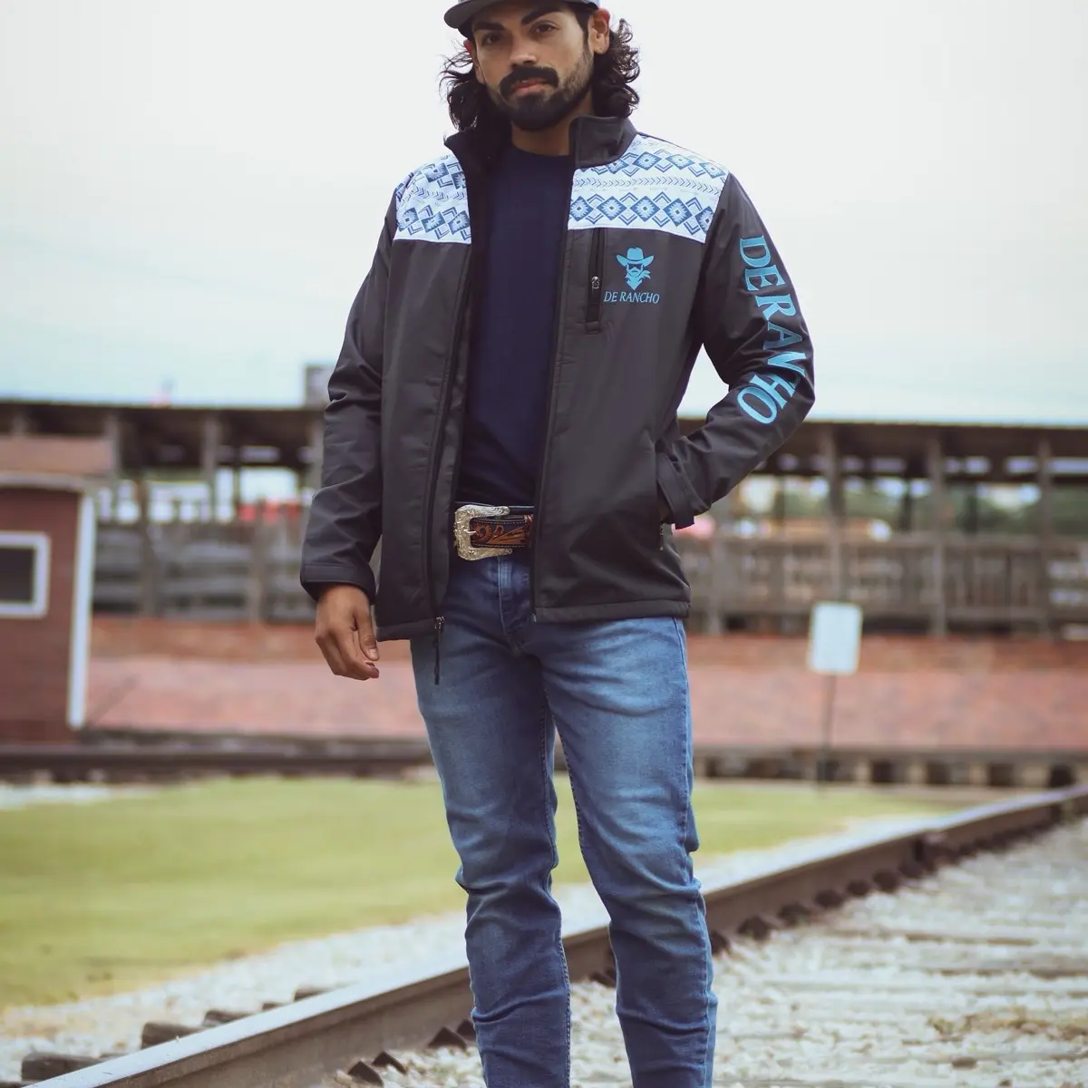 Gray Aztec jacket