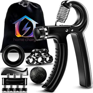 Grip Strengthener Forearm Strengthener Hand Grips Strongthener Kit - 5 Pack Adjustable Resistance