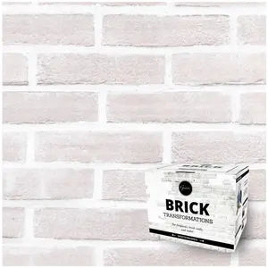 Giani Brick Transformations Whitewash Paint Kit for Fireplaces and Brick Walls