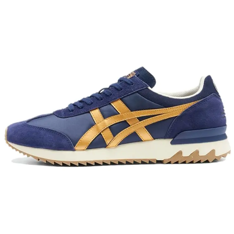 Onitsuka Tiger California 78 Ex Peacoat Pure Gold Versatile Durable Non-slip Low Top Casual Running Shoes Unisex 1183A355-406