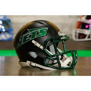 New York Jets Riddell Speed Mini Helmet - Legacy Black Alternate