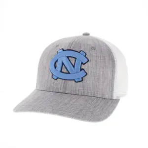 Grey UNC  Mid-Pro Snapback Trucker Hat MPS