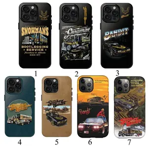 Snowman's Bootlegging Phone Case Smokeyy And The Bandit Movie Vitnage Phone Case Suitable for iPhone 17-11 Pro Max/Plus and  Samsung Galaxy S23-25