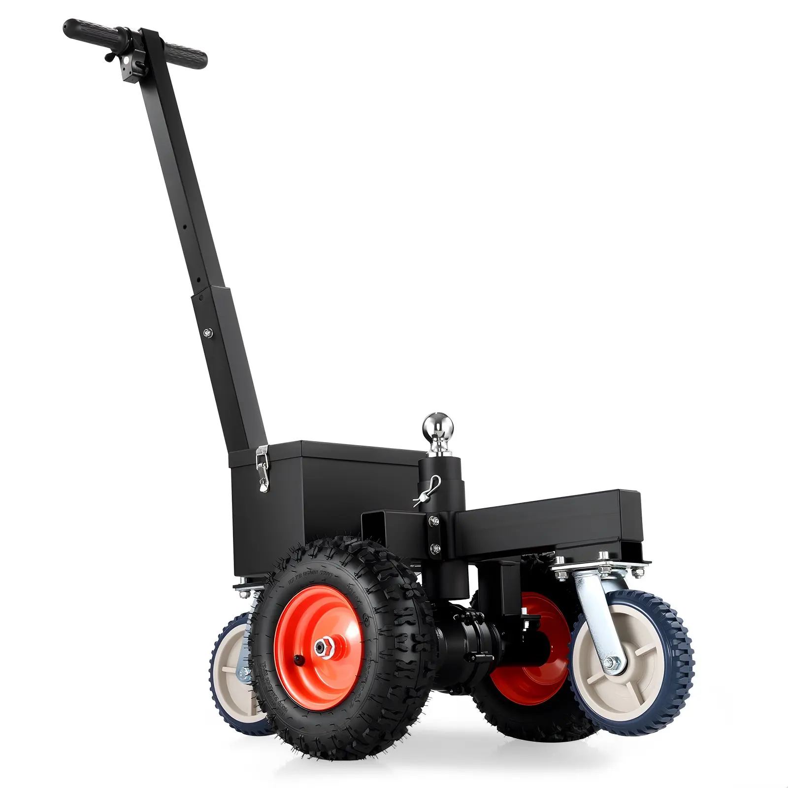 【Summerfinds】VEVOR Electric Trailer Dolly, 3600 lbs Max Trailer Weight 600 lbs Max Tongue Weight, DC 24V 800W Motorized Trailer Dolly with 2 & 1-7/8 Inch Hitch Balls for RV Campers, Cargo & Utility, Boat Trailers Towing Capacity