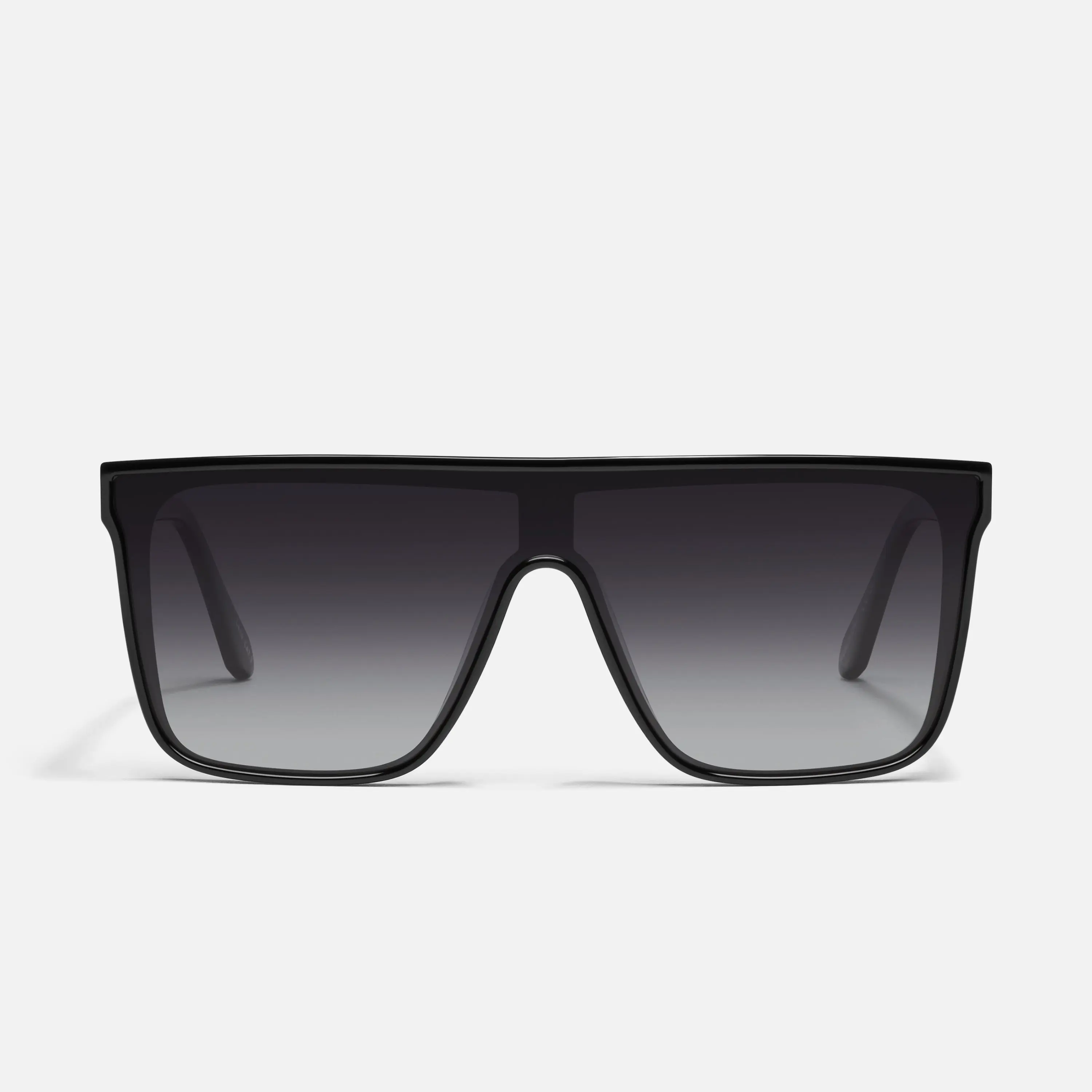 NIGHTFALL Extra Large Chameleon Sunglass Change Color Polarized Sports Sunglasses Rimless Metal Shield Shape One Piece Lens Universal Nose Pads