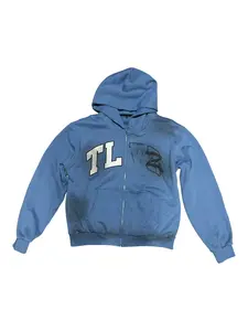 TLVZ GRAFFITI COTTON ZIPUP LONG SLEEVE