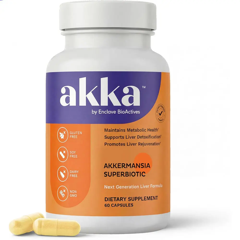 AKKA Advanced Daily Multi-Vitamin Supplement - Non-GMO Fruit Blend Nutritional Formula, 60 Capsules