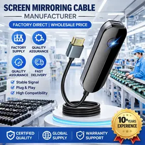 Lulaven-Factory Direct Wireless & Wired Screen Sharing Cables – Mirror or Extend Your Laptop/Phone to Any Monitor/TV Instantly – No Complicated Setup, Best Wholesale Prices, Quick US Shipping, Perfect for Work, Gaming, Streaming & Home Use!