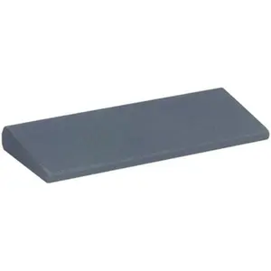 Norton 4-1/2" Long x 1-3/4" Diam x 1/2" Thick, Silicon Carbide Sharpening Stone Round, Fine Grade 61463687090