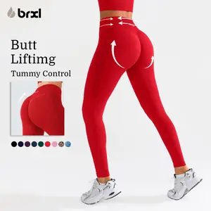 BRXL BrxlGrit High-Waisted Yoga Pants for Women - Seamless Tummy Control fall Outfits& Butt Lifting Workout Leggings  #Parati #GymWorkout #TikTokMadeMeBuyIt #outdoorfun#warmupforholiday#tiktokmademebuyit-1