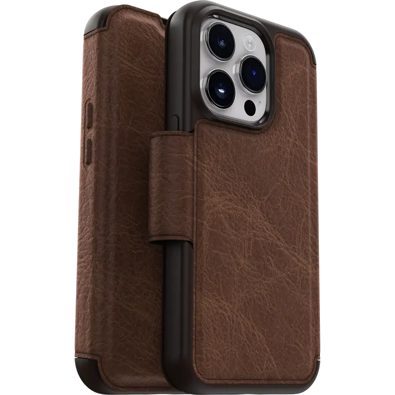 OtterBox iPhone 14 Pro Leather Folio Strada Series