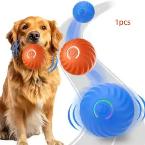 Interactive Dog Ball Toy, Automatic Moving Dog Toy Ball, Rechargeable Dog Vibration Ball, Indoor & Outdoor Dog Animal Toy, Interactive Training Ball, Pet Supplies