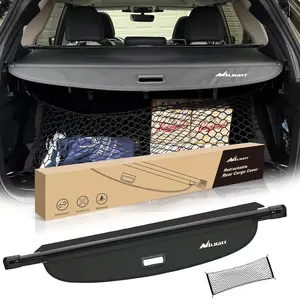 Nilight Cargo Cover Fit for Subaru Outback 2020 2021 2022 2023 2024 2025, Retractable Privacy Security Shield Shade Rear Trunk Cover, with Trunk Storage Net