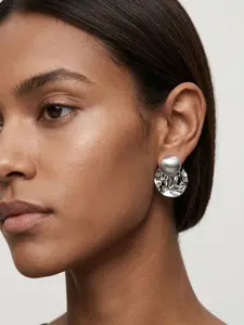 Orb Drop Sculpt Earrings