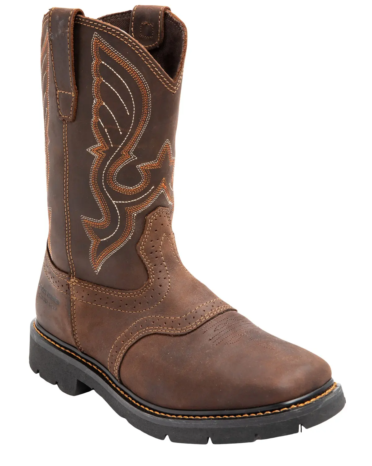 Cody James Men's Men'S 11" Mustang Saddle Waterproof Western Work Boot - C9wr5