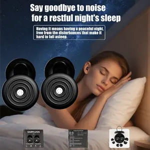 Silicone Sleep Earplugs, Noise Cancelling Filter Ear Plugs, Powerful Sound Blocking, Ultra Soft & Comfortable, Reusable Earplugs for Sleeping & Snoring, Sleep Essential Must-Have