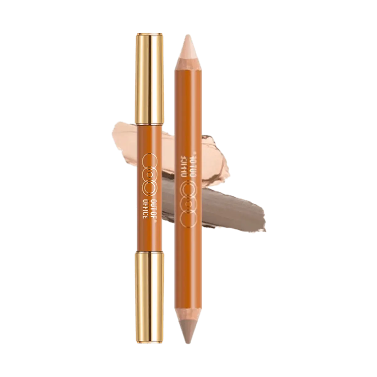 OUT OF OFFICE Dual-Ended Contour Stick - Highlight & Conceal for All Skin Tones #01 Bright Skin + Cement Gray OUT OF OFFICE Dual-Ended Contour Stick - Highlight & Conceal for All Skin Tones #01 Bright Skin + Cement Gray