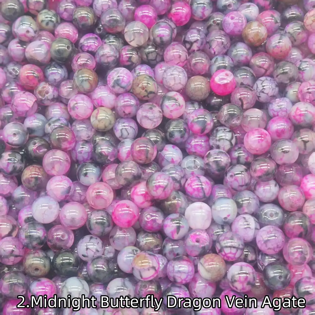 【8mm】Crystal Beads; 1 Order=16Spoons(can make 8bracelets ) 【8mm】Crystal Beads; 1 Order=16Spoons(can make 8bracelets )