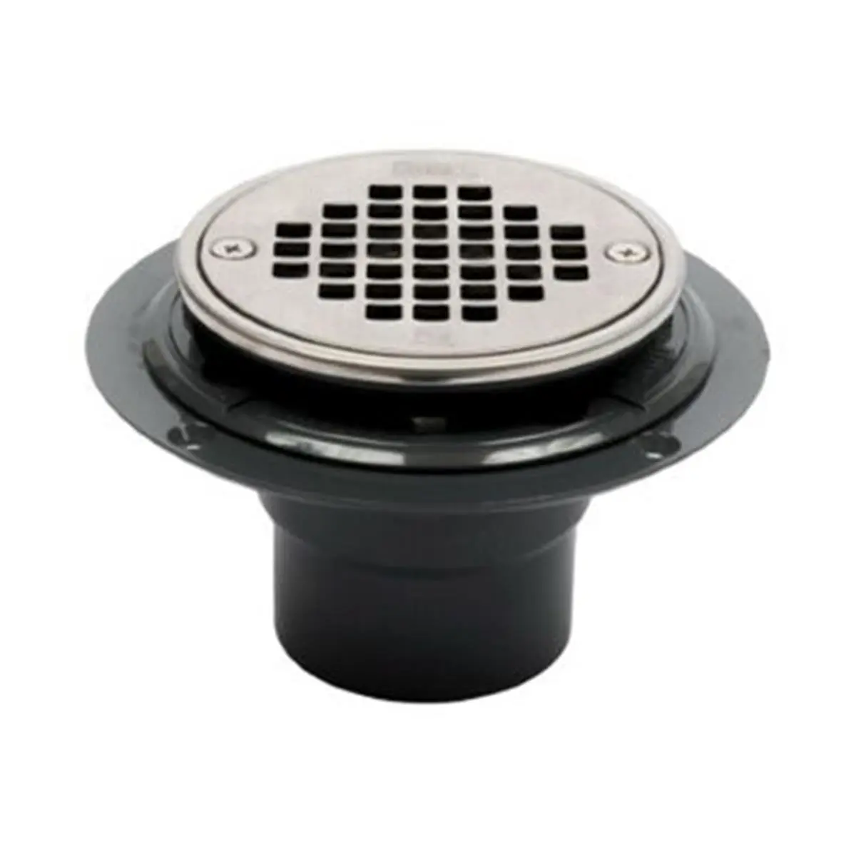 212 MAIN Oatey 264464 2x3 in. Low Profile Stainless Steel Round Shape Shower Drain with Round Strainer, Bathroom Fixtures, Shower Bath Accessories